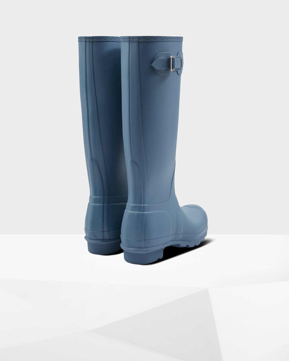 Botas de Lluvia Altas Hunter Mujer - Original - Azules - DHXGLFV-89